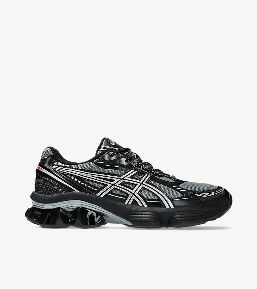 asics black gel