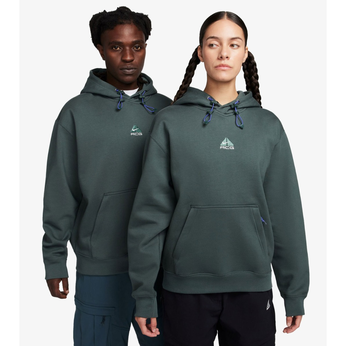 Nike Acg Therma fit Fleece Pullover Hoodie Vintage Green CornerStreet
