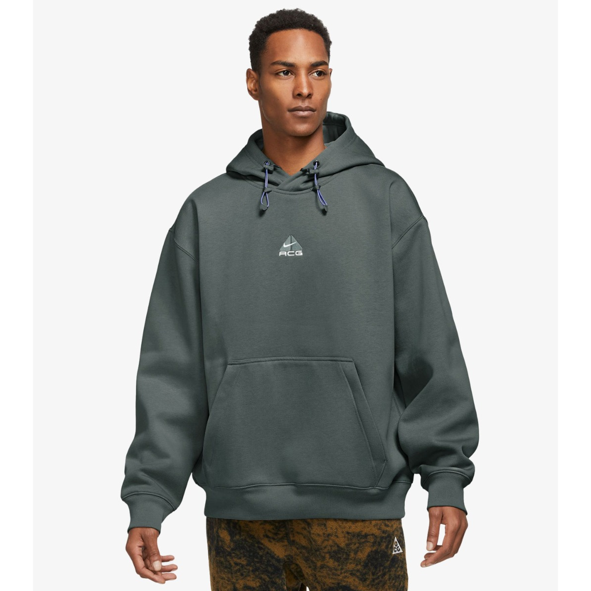 Fleece hooded pullover clearance