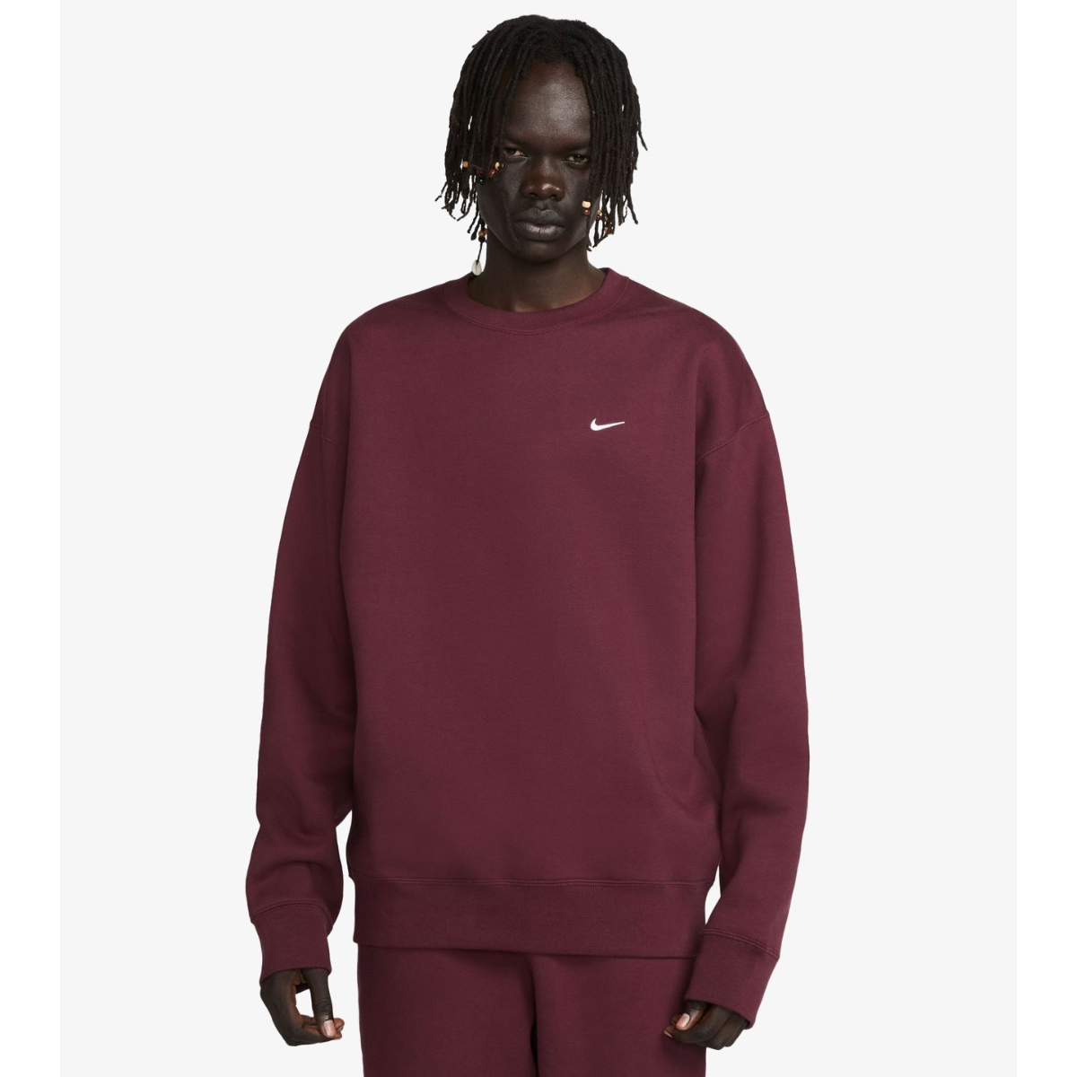 Maroon crewneck on sale