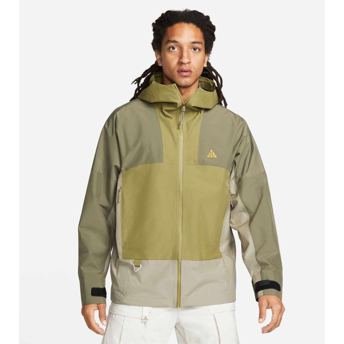 Nike Acg Storm Fit Adv Cascade Rains Jacket Pilgrim Olive