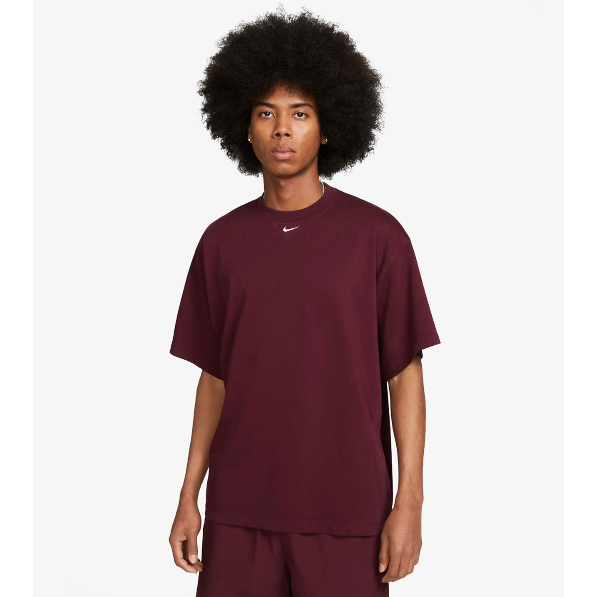 Maroon nike t shirt on sale