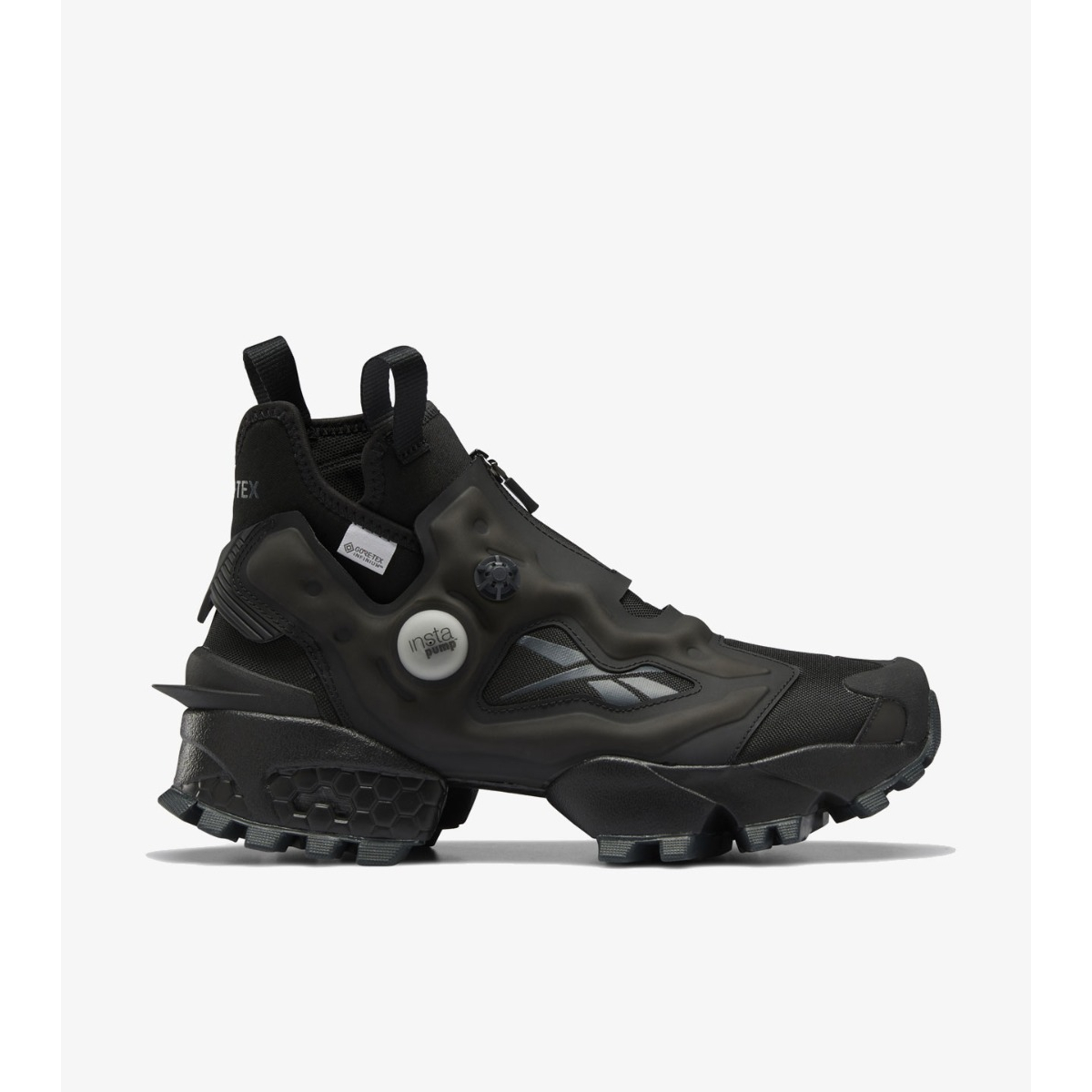 reebok instapump black