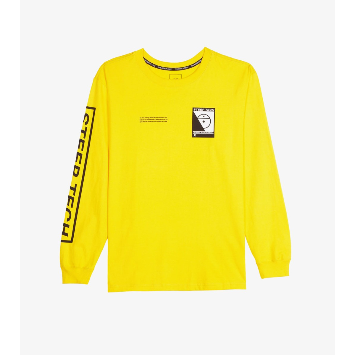 yellow long sleeve tee