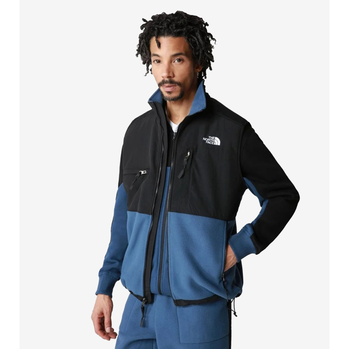 The North Face Denali Vest Shady Blue CornerStreet