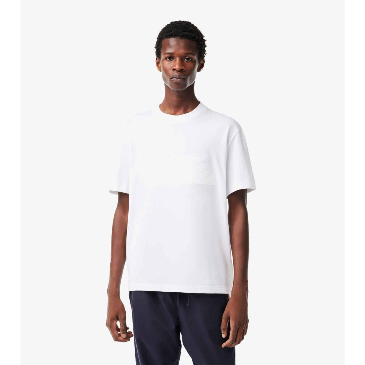 relaxed white t shirt