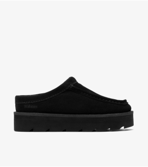  Meare Mule. Black Sde Wlined (w)