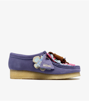  Wallabee Wmn – Purple Interest