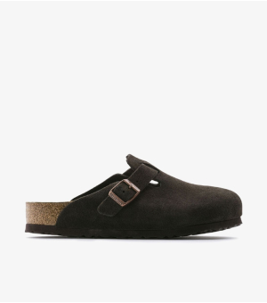  Boston Soft Footbed Suede – Mocha