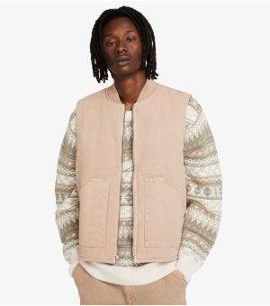  Life Padded Work Gilet Hemp