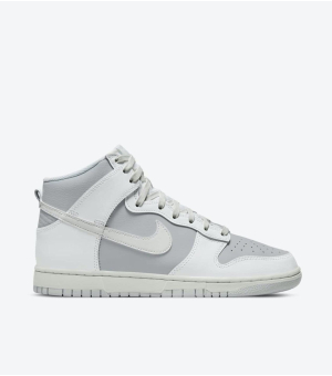  dunk high summit white pure platinium.
