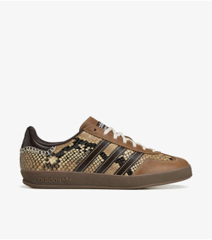 X Wales Bonner Gazelle Snakeskin Brown