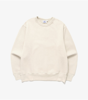  Loopback Crewneck Putty