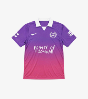  X Corner Jersey Poetry Of Football – Ss Purple Pink