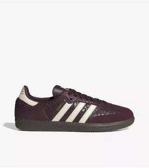  Samba Og – Snakeskin Maroon Cream