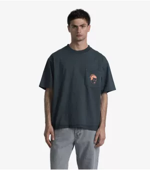  Crop Tee Toyokuni Antracite