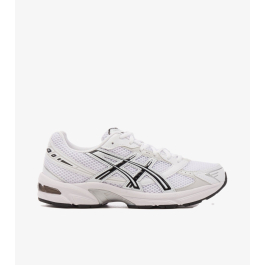 asics white black