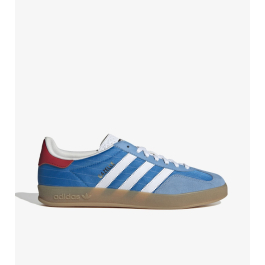 ◆adidas◆ Gazelle Indoor White Red Blue IE9091 adidas Originals Gazelle Indoor Chalk Scarlet Blue Men