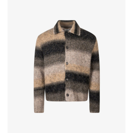 Norse Projects Erik Gradient Alpaca Wool Jacket Utility Kahki