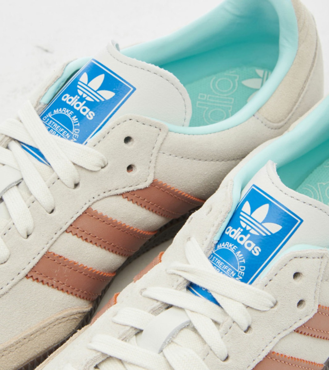 adidas gazelle silver green womens adidas Samba OG - Women's main image 1