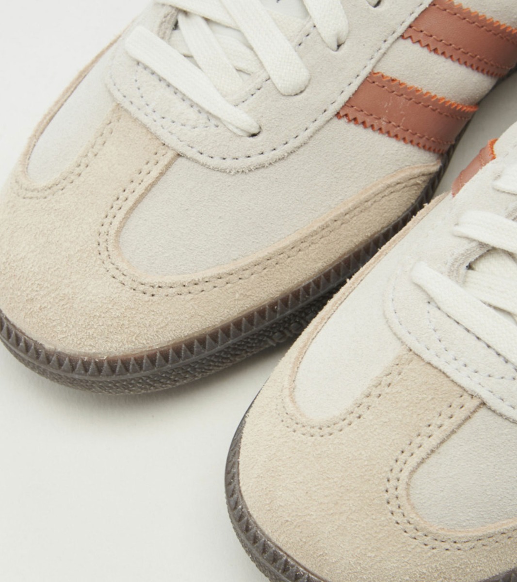Adidas Samba Og  Crystal White Clay Strata Gum - CornerStreet