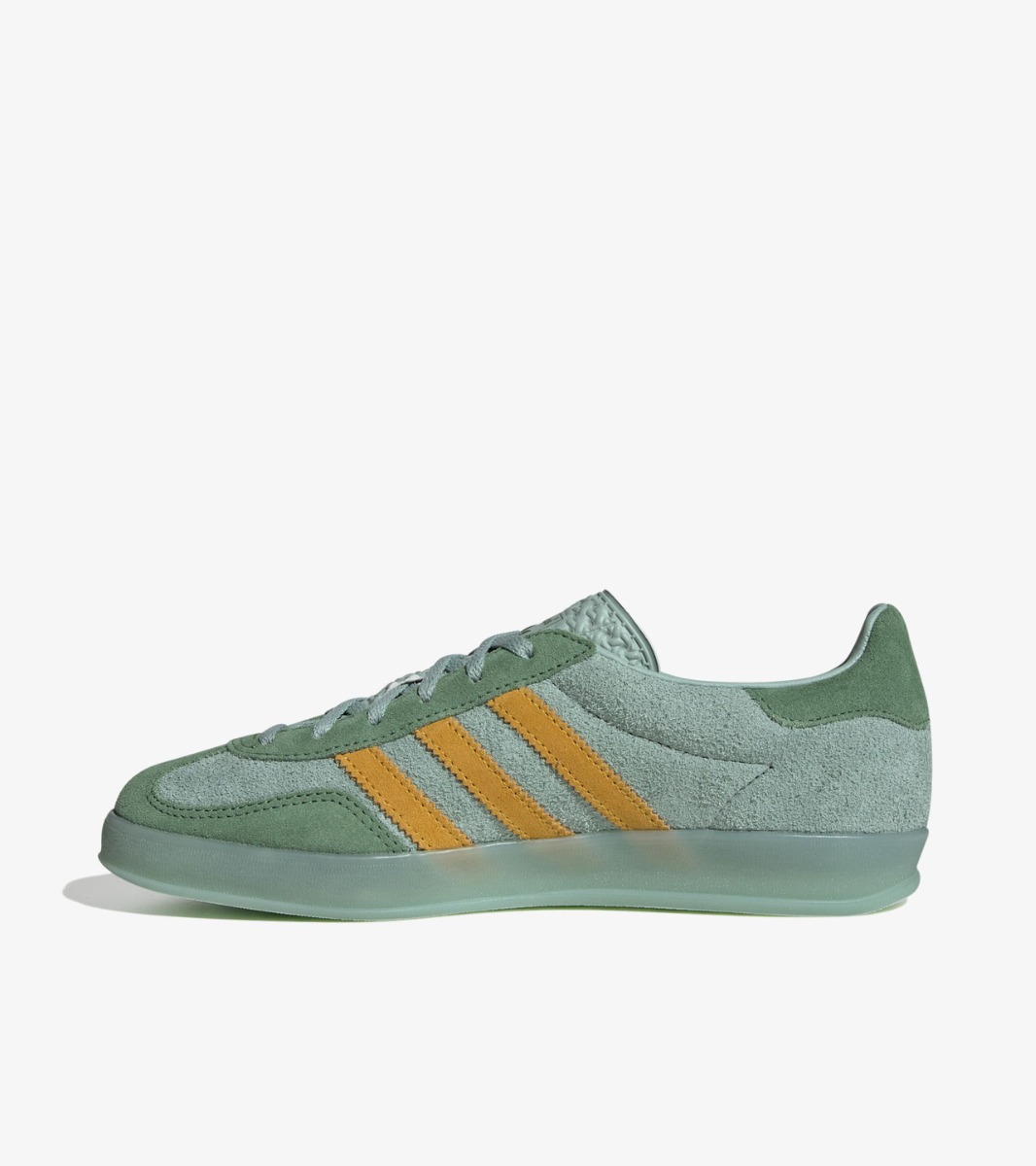 adidas gazelle silver green womens Adidas Gazelle Indoor Semi Green Spark – Offsneakz main image 0
