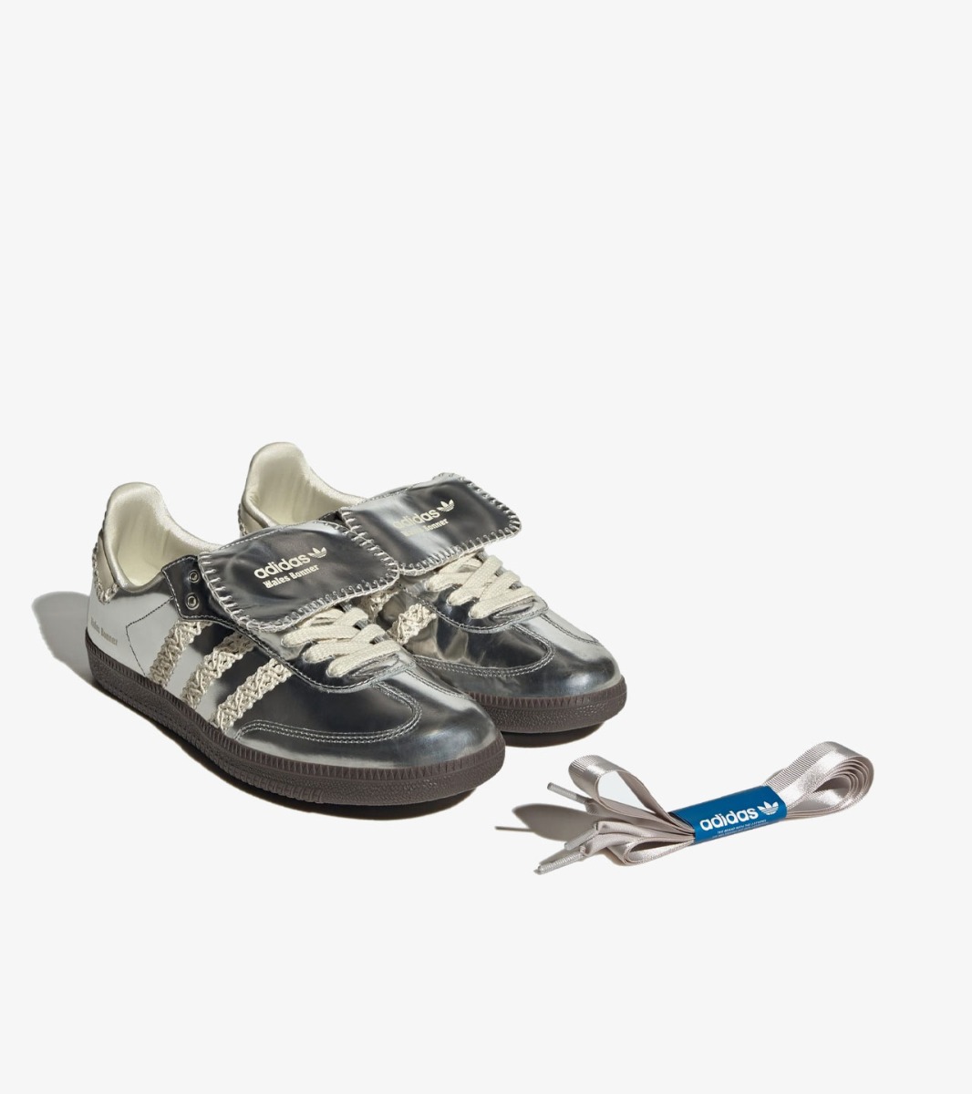 Wales Bonner × adidas Samba Silver Adidas Samba Wales Bonner Silver