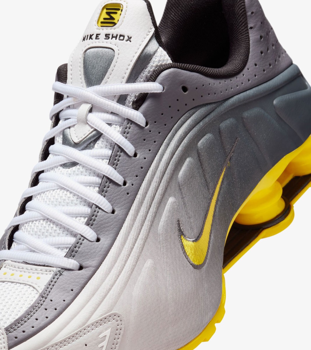 Nike Shox R4 – Se Vast Grey Bright Citron - CornerStreet