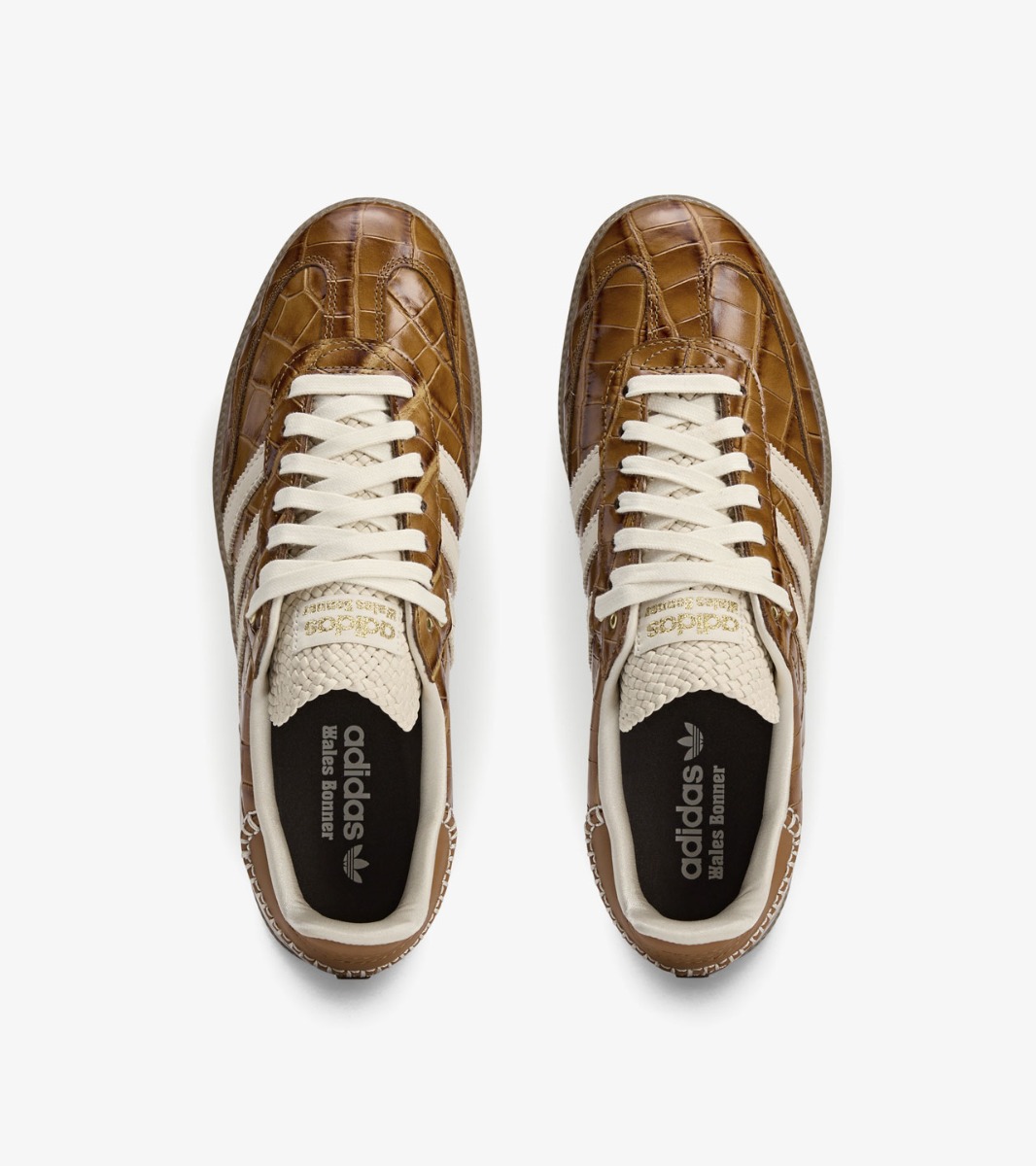 Adidas X Wales Bonner Samba Night Brown Croc - CornerStreet