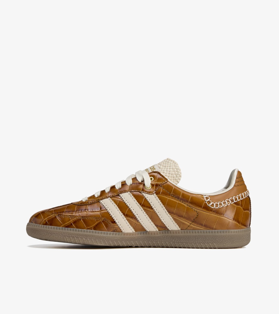 Adidas X Wales Bonner Samba Night Brown Croc - CornerStreet