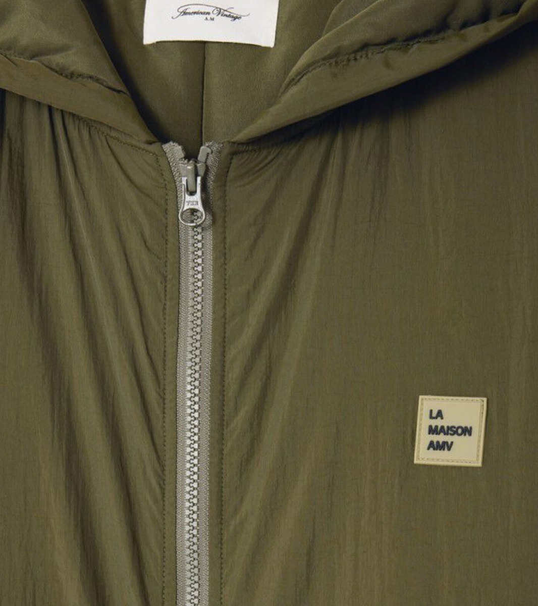 Parka Vintage Penguin Homme Taille L – Kaki, Veste Utilitaire En Coton